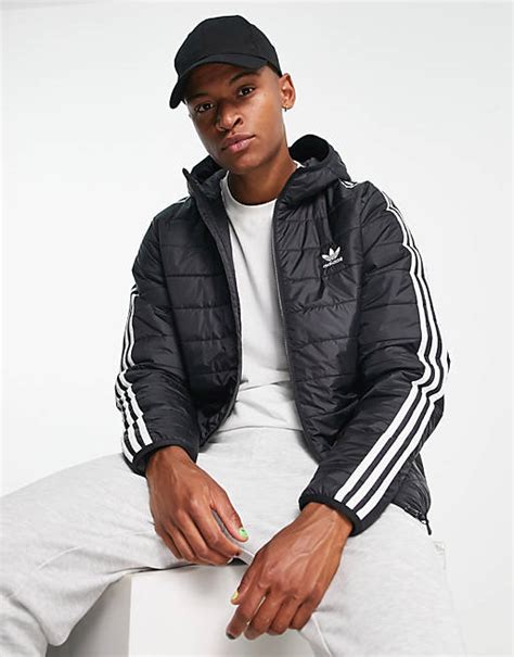 adidas originals hooded puff|adidas long fur puffer jacket.